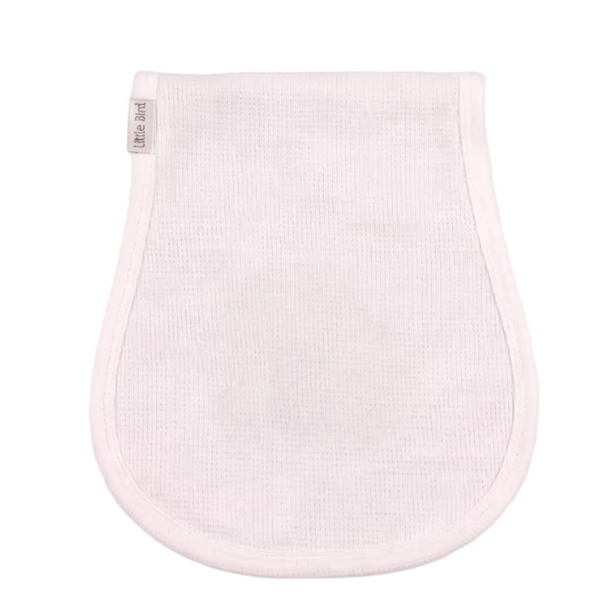 Little Bird - Épaule unie blanc - 100% Coton Hypoallergénique - Personnalisable
