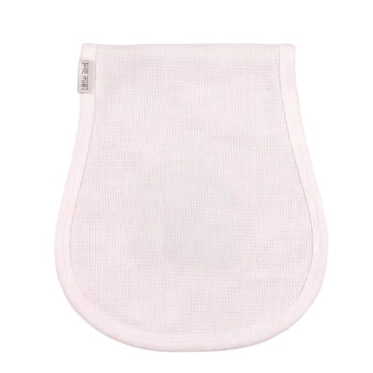 Little Bird - Épaule unie blanc - 100% Coton Hypoallergénique - Personnalisable