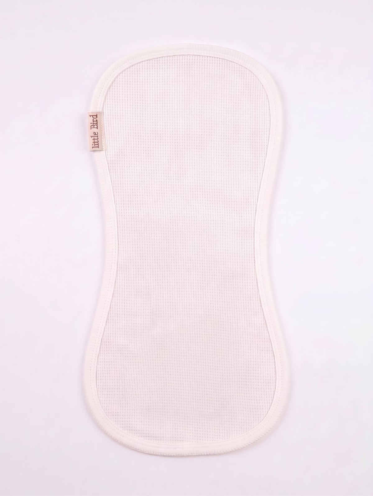 Little Bird - Épaule unie blanc - 100% Coton Hypoallergénique - Personnalisable