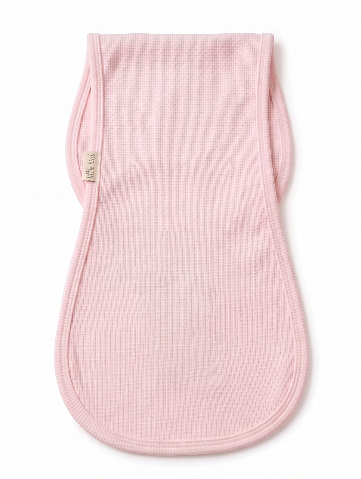 Little Bird - Cache-épaule Rose Uni - 100% Coton Hypoallergénique - Personnalisable
