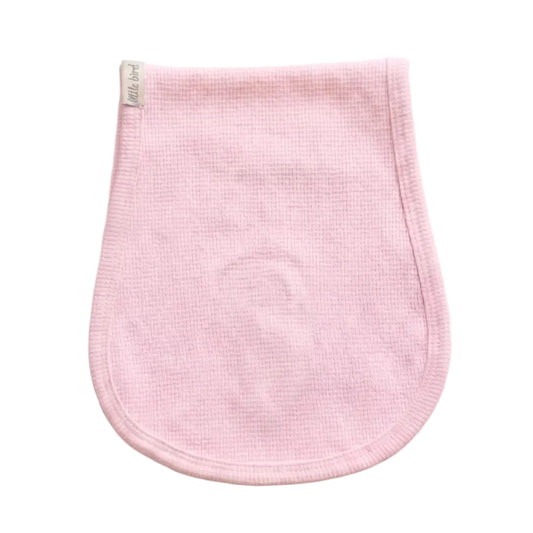 Little Bird - Cache-épaule Rose Uni - 100% Coton Hypoallergénique - Personnalisable