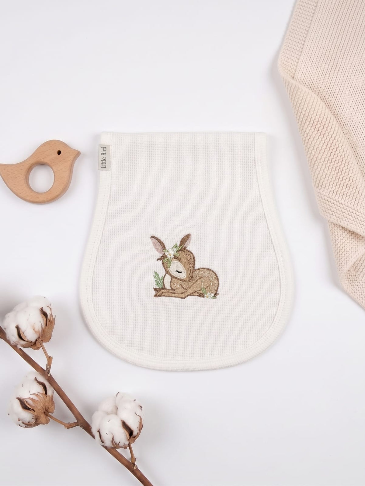 Little Bird - Telospalla Bambi - 100% Cotone Anallergico - Personalizzabile