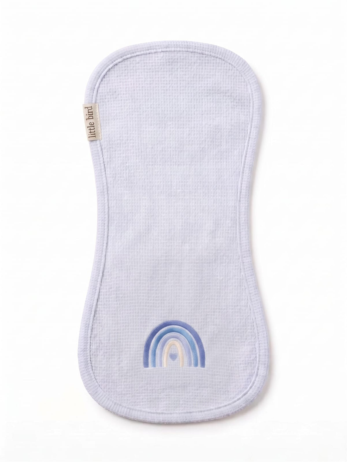 Little Bird - Telospalla Arcobaleno Celeste - 100% Cotone Anallergico - Personalizzabile
