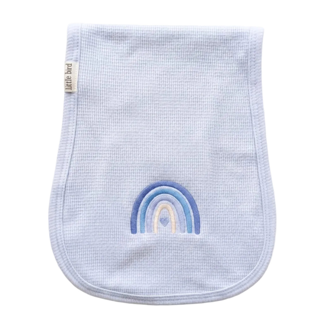 Little Bird - Telospalla Arcobaleno Celeste - 100% Cotone Anallergico - Personalizzabile