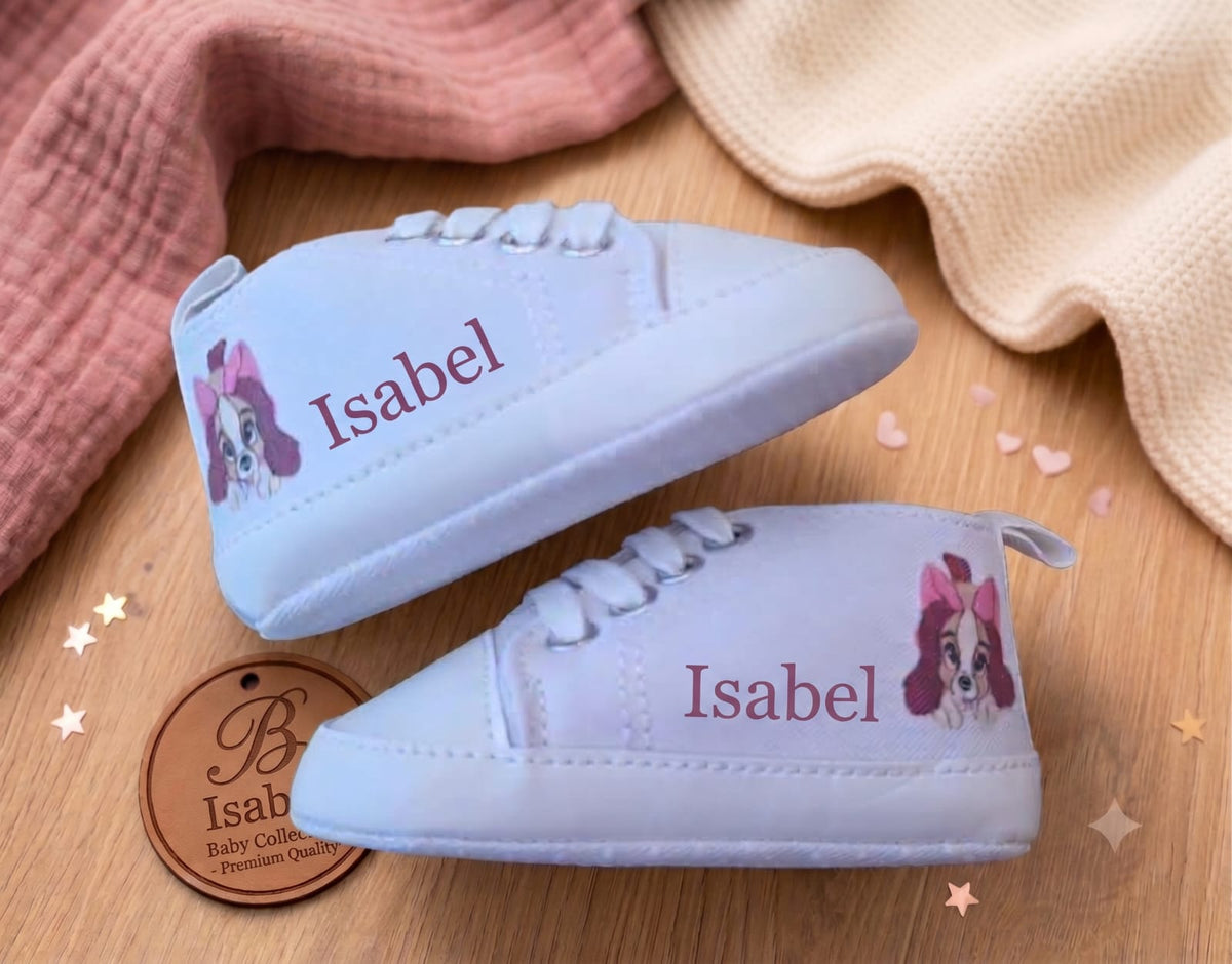 Little Bird - Chaussons de Berceau Simba - Personnalisables 0-6 Mois