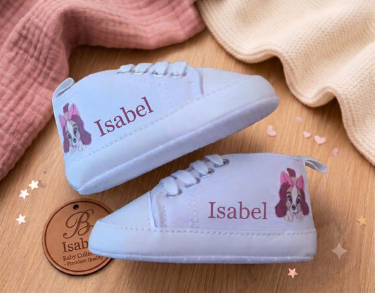 Scarpine Culla Lilli - Personalizzabili con Nome - Idea Regalo - Little Bird