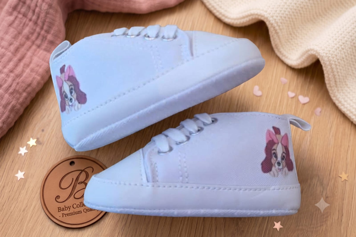 Little Bird - Chaussons de Berceau Simba - Personnalisables 0-6 Mois