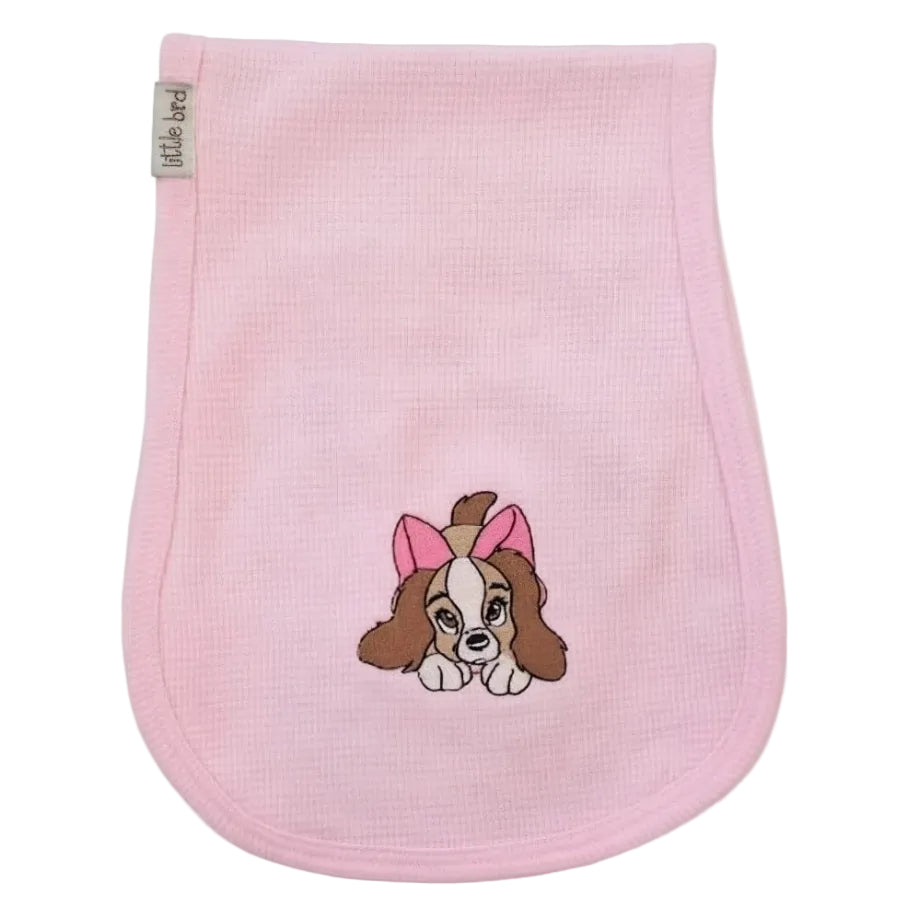 Little Bird - Couverture d'épaule Ourson avec ballons - 100% Coton Hypoallergénique - Personnalisable