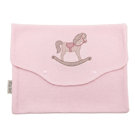 Little Bird - Pochette de Rangement Bébé Brodé Minnie - Organiseur Sac de Maternité