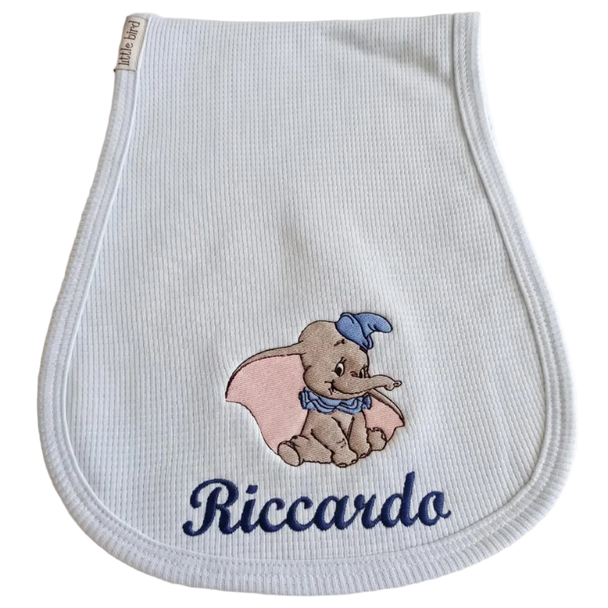 Little Bird - Télospalla Dumbo - 100% Coton Hypoallergénique - Personnalisable