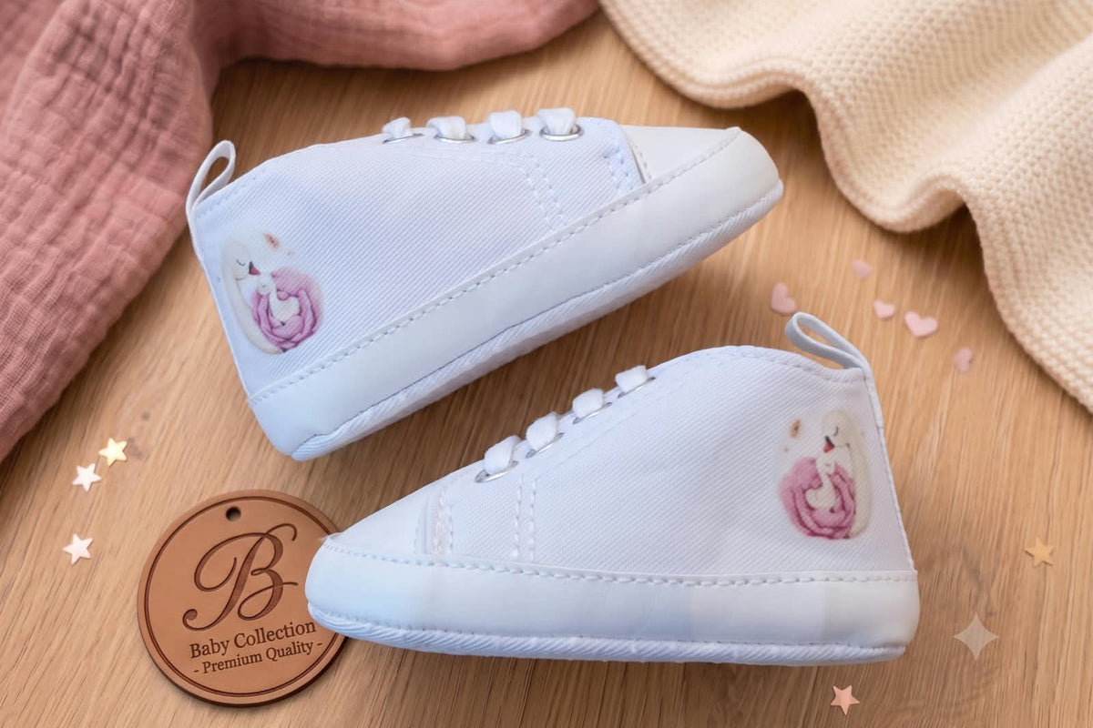 Little Bird - Chaussons de Berceau Simba - Personnalisables 0-6 Mois