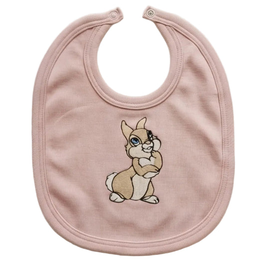 Little Bird - Bavoir Personnalisable Minù - Brodé à la Main - Cadeau de Naissance