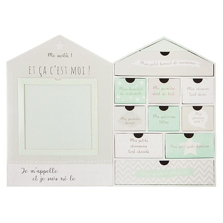 Scatola Ricordi Casetta Boy - Little Bird