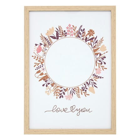 Quadro Impronta Love You