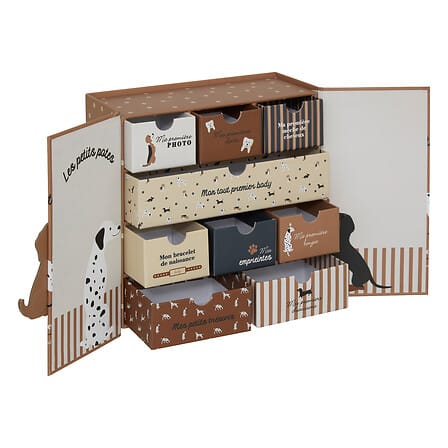 Little Bird - Scatola Ricordi Cani - 100% Anallergico - Regalo Nascita