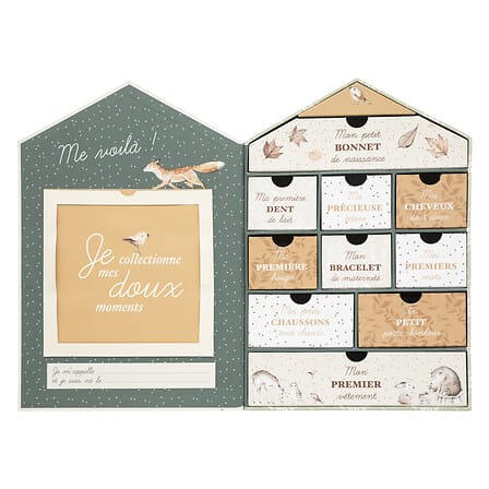 Scatola Ricordi Casetta Bosco - Little Bird