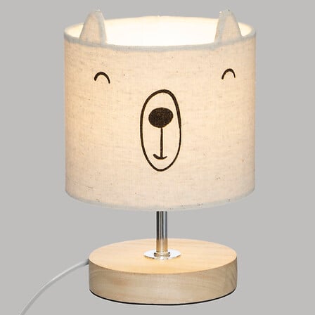 Little Bird - Lampada Faccia Orso - 100% Anallergico - Regalo Nascita
