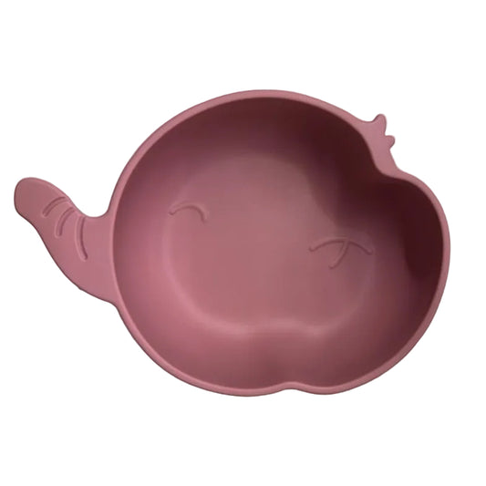Ciotola Silicone Elefante Dark Pink - Little Bird