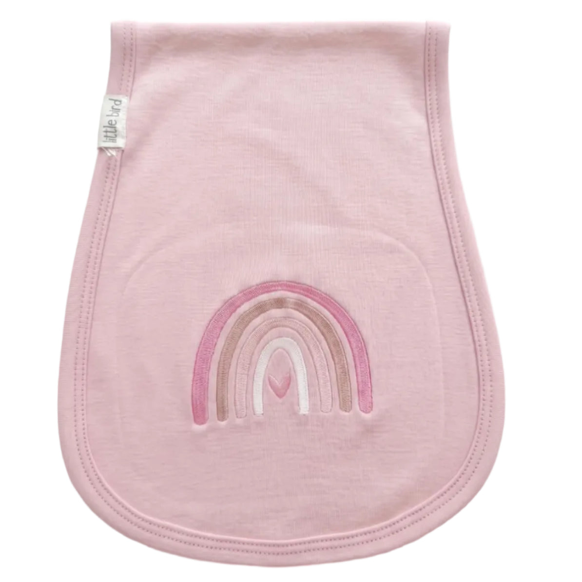 Little Bird - Telospalla Arcobaleno Rosa antico - 100% Cotone Anallergico - Personalizzabile