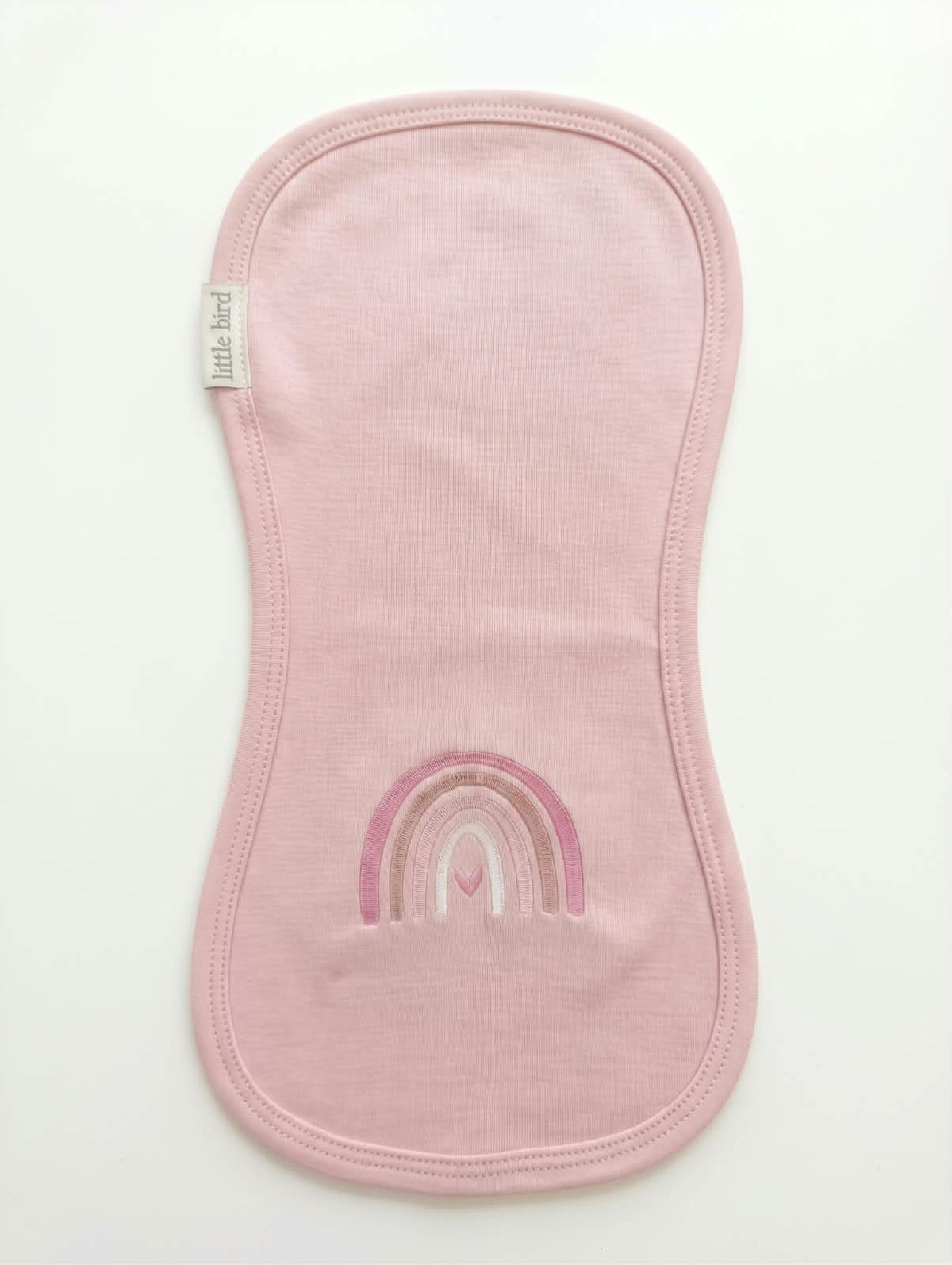 Little Bird - Telospalla Arcobaleno Rosa antico - 100% Cotone Anallergico - Personalizzabile