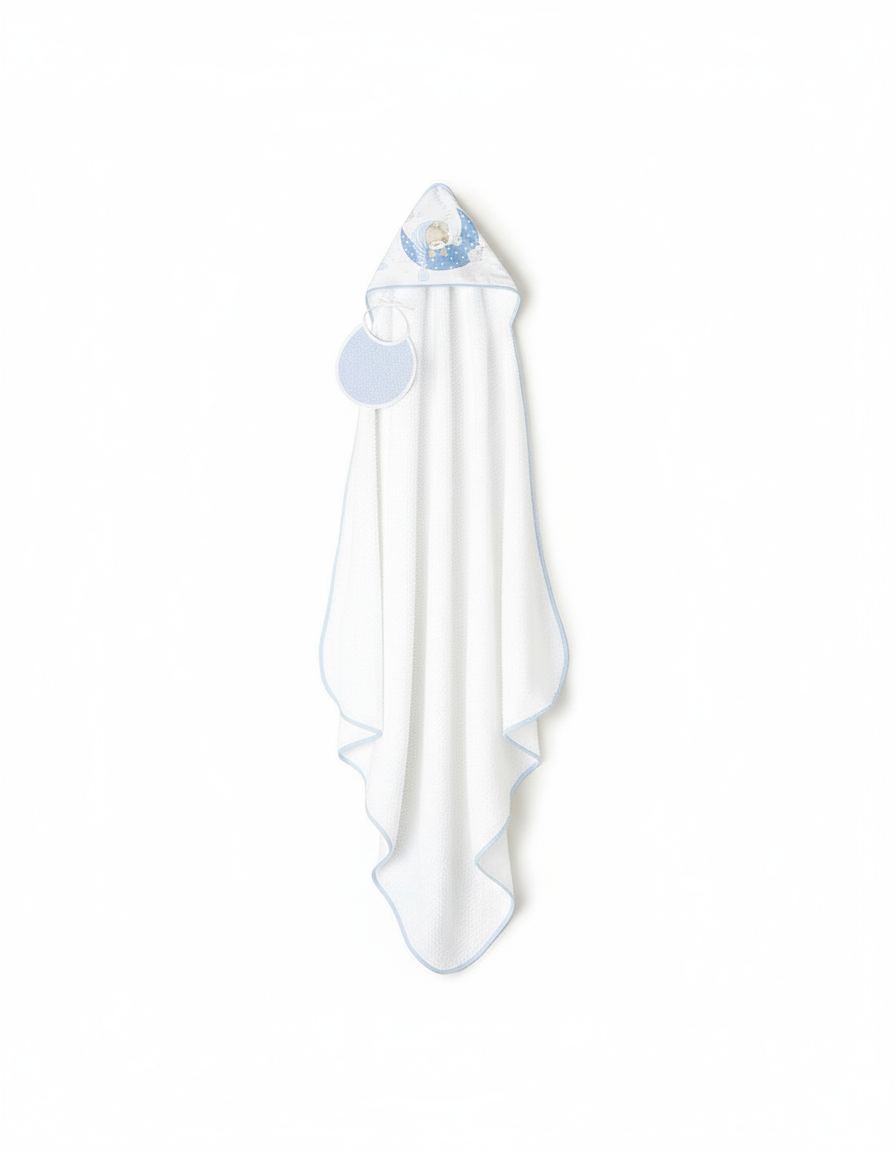 Asciugamano con cappuccio vista completa