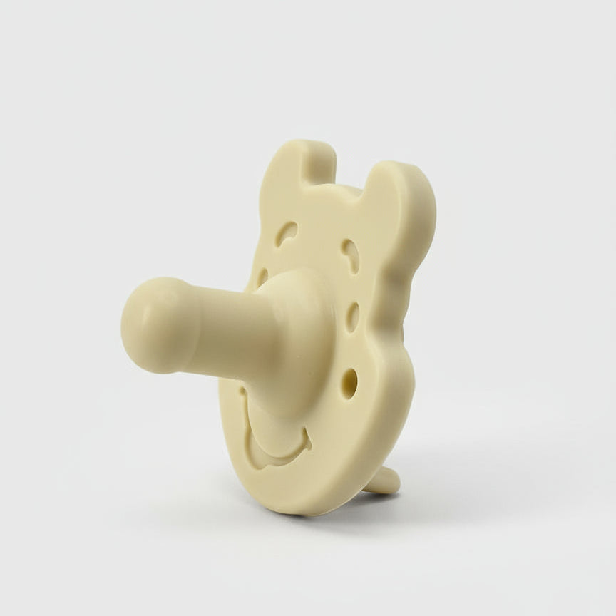 Ciuccio Tutto Silicone a Tema Orsetto – 100% Sicuro, BPA Free – Conforme Normative UE