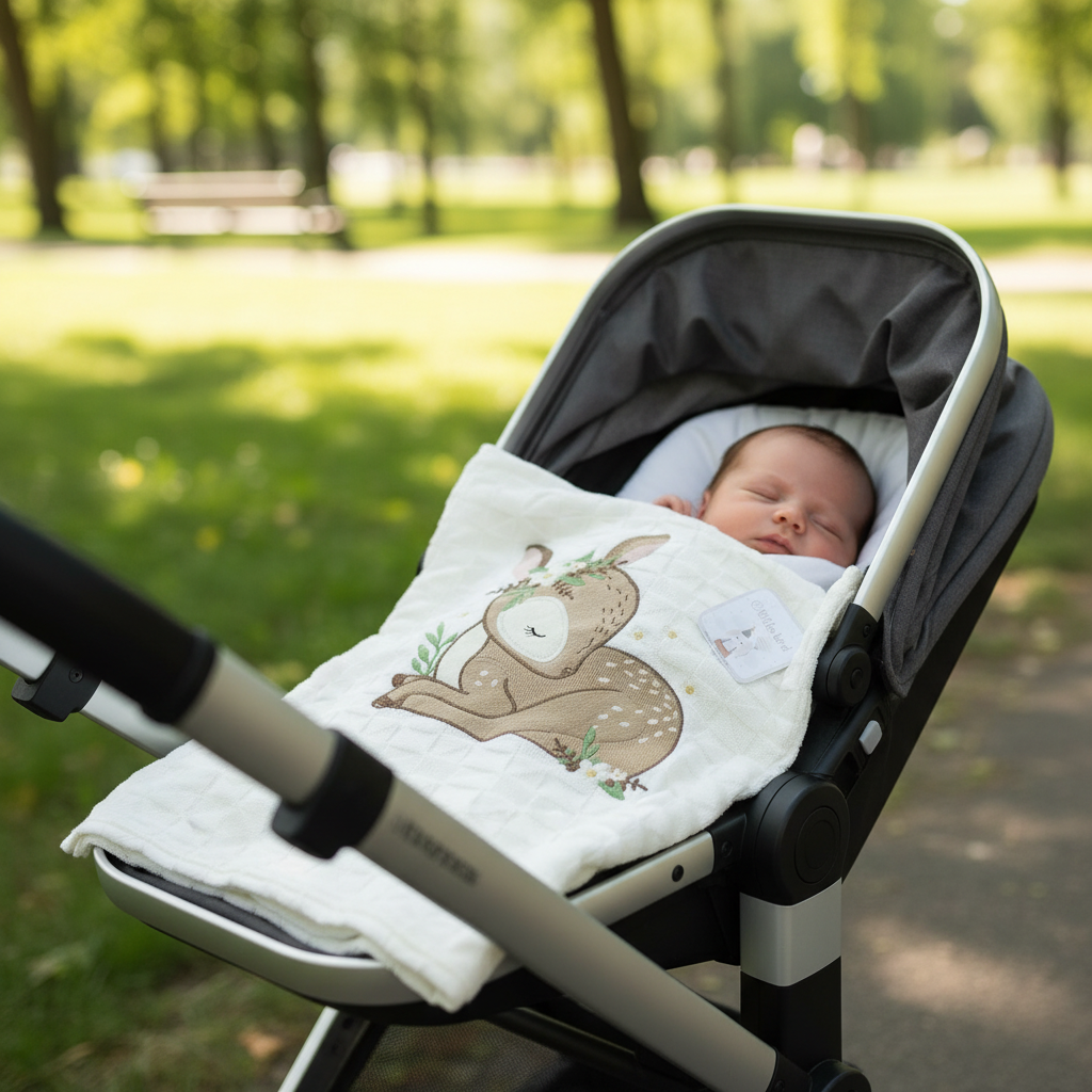 Bambi in passeggino