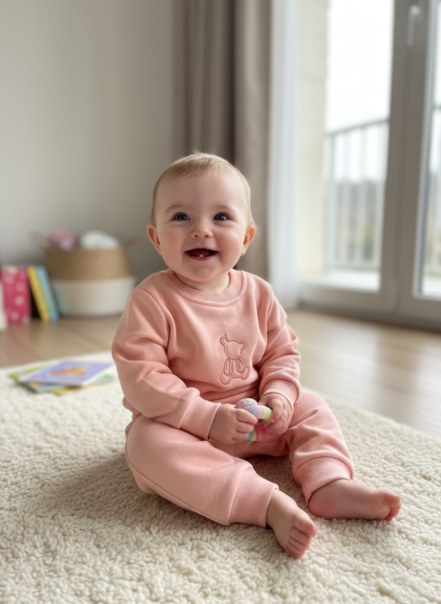 Bambina con completino