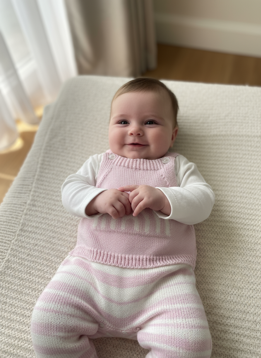 Bambina con completino