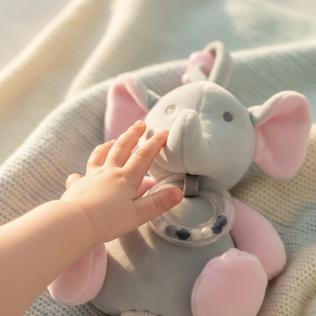 Bambino con carillon