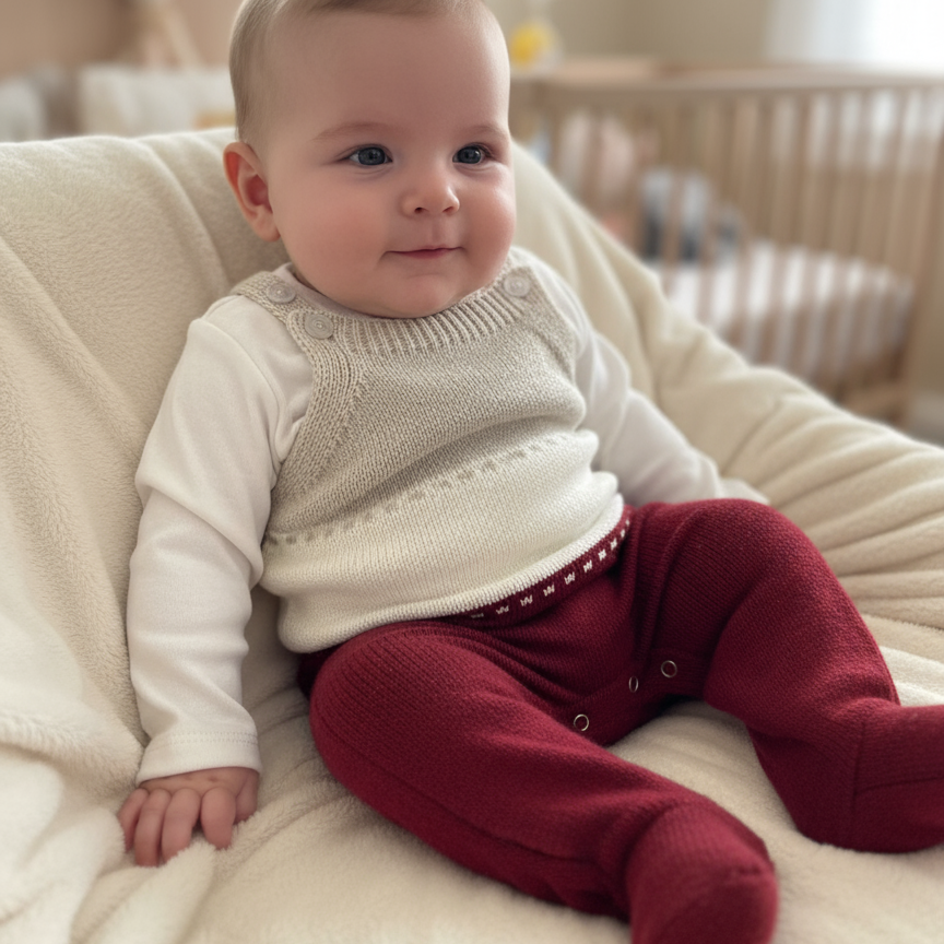 Bambino con completino