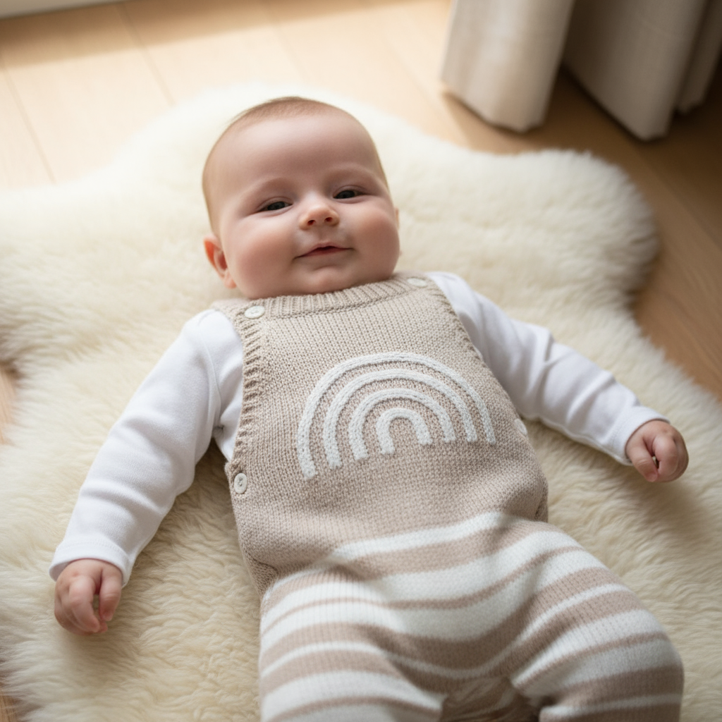 Bambino con completino