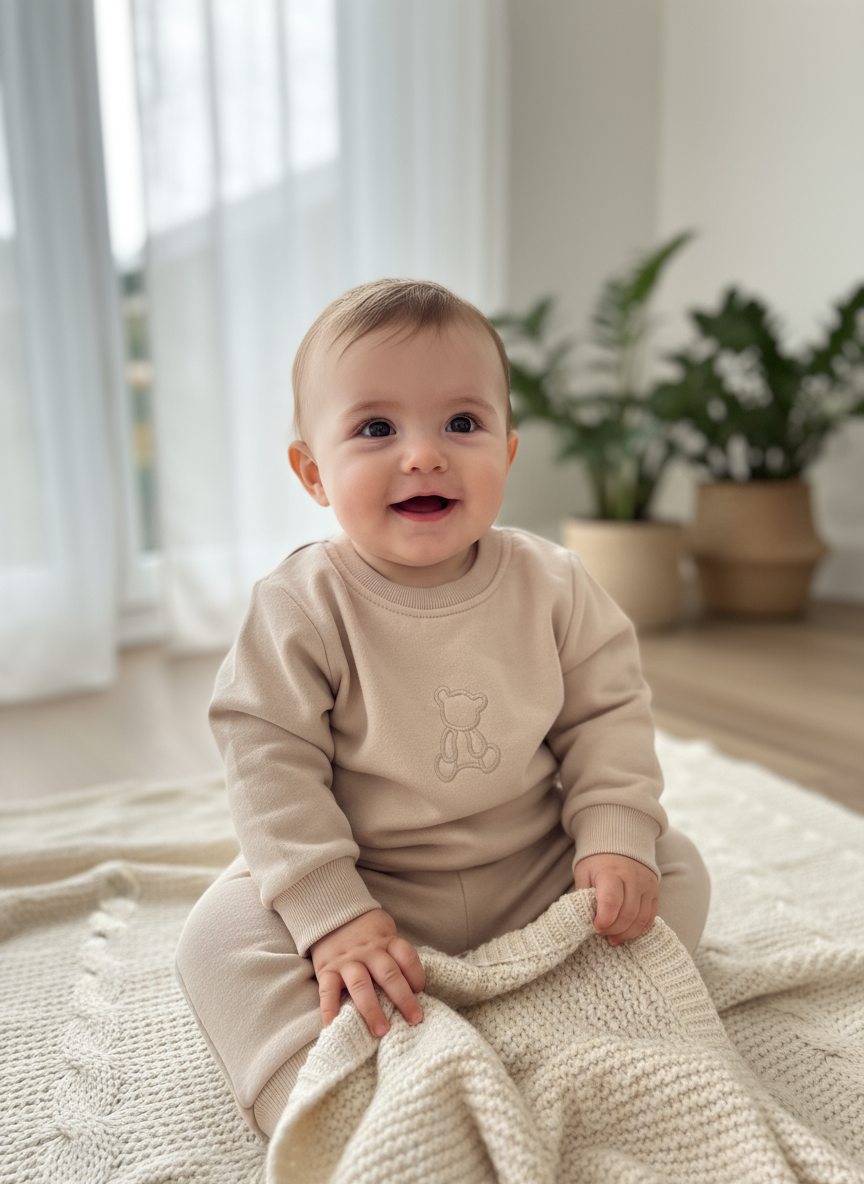 Bambino con completino