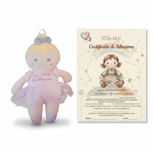Bambola Ballerina con Certificato Grande