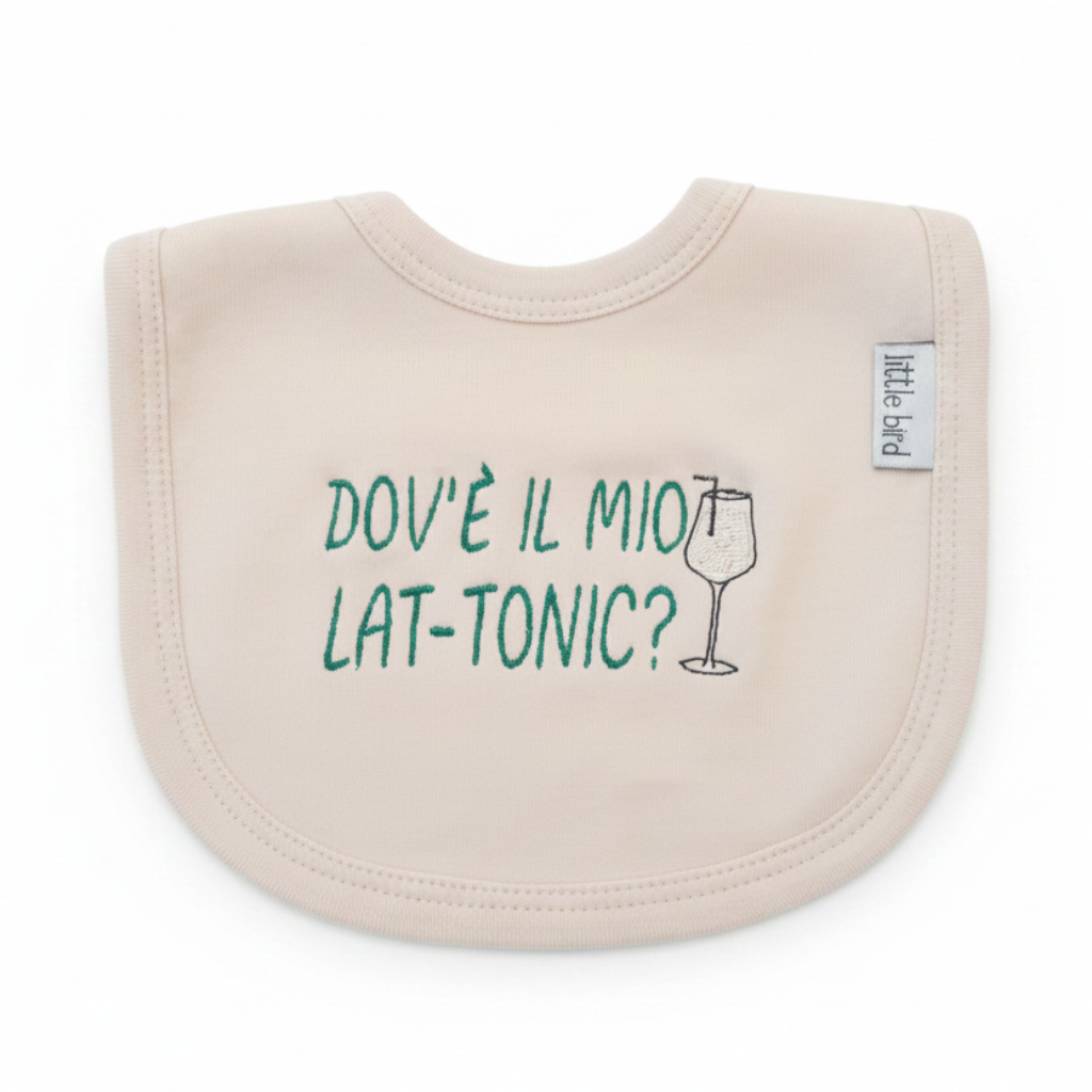 Bavetta beige sfondo bianco
