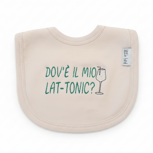 Bavetta beige sfondo bianco