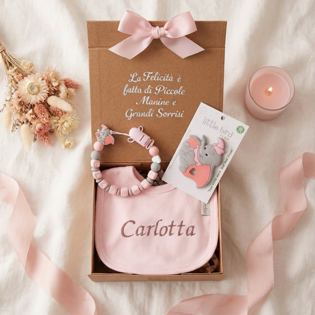 Bavetta Carlotta corsivo rosa