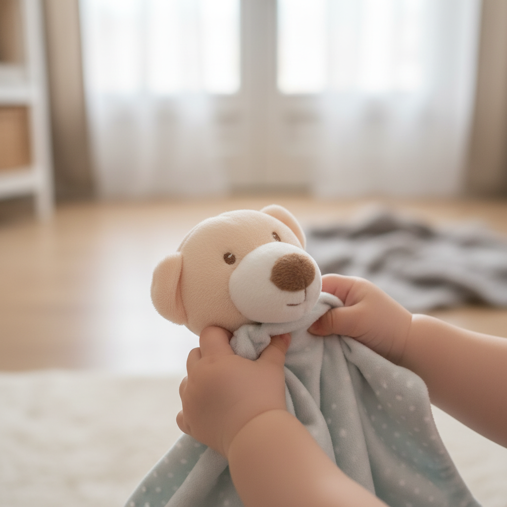 Bebè tiene il Dou Dou