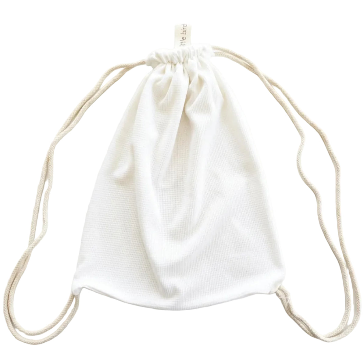 Little Bird - Sacca Cambio Neonato e Nido Personalizzabile in Cotone Bianco - 100% Cotone - Organizer Neonato