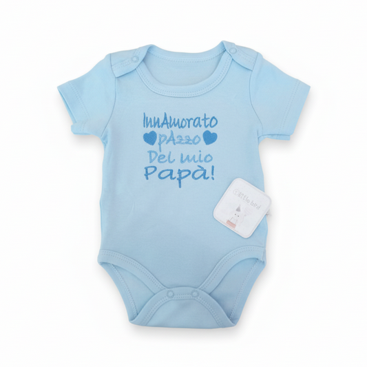 Body azzurro Innamorato pazzo del mio papà