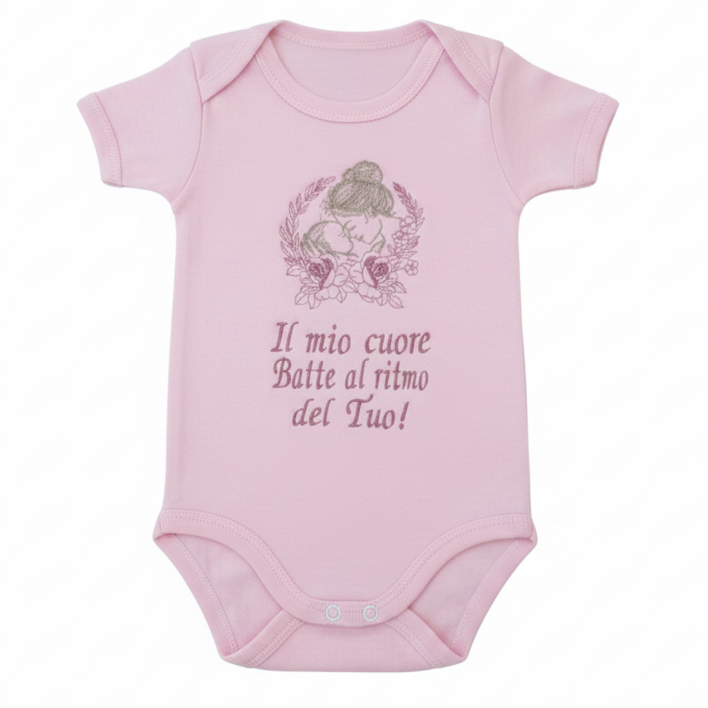 Body Rosa senza etichetta