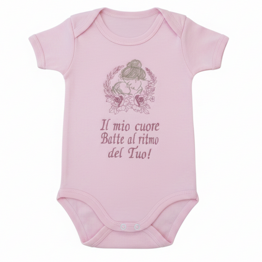 Body Rosa senza etichetta