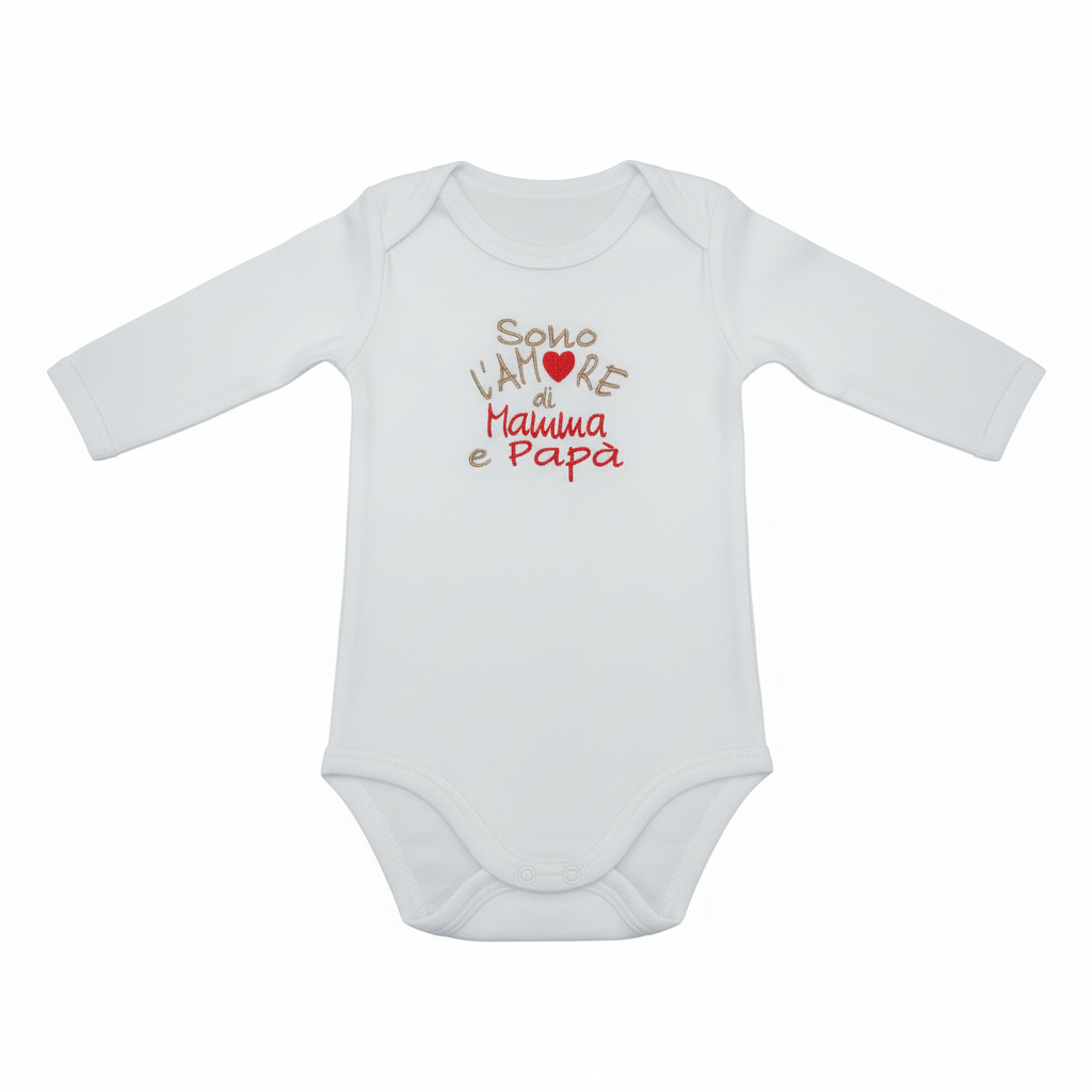 Body "Sono l'Amore di Mamma e Papà"