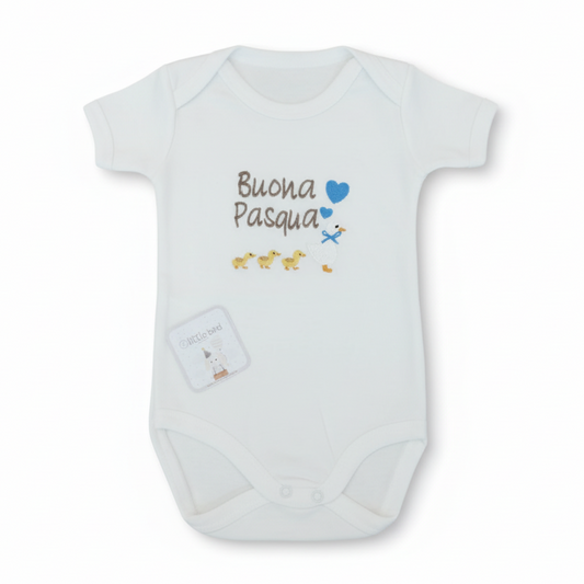 Buona Pasqua Onesie Azzurro