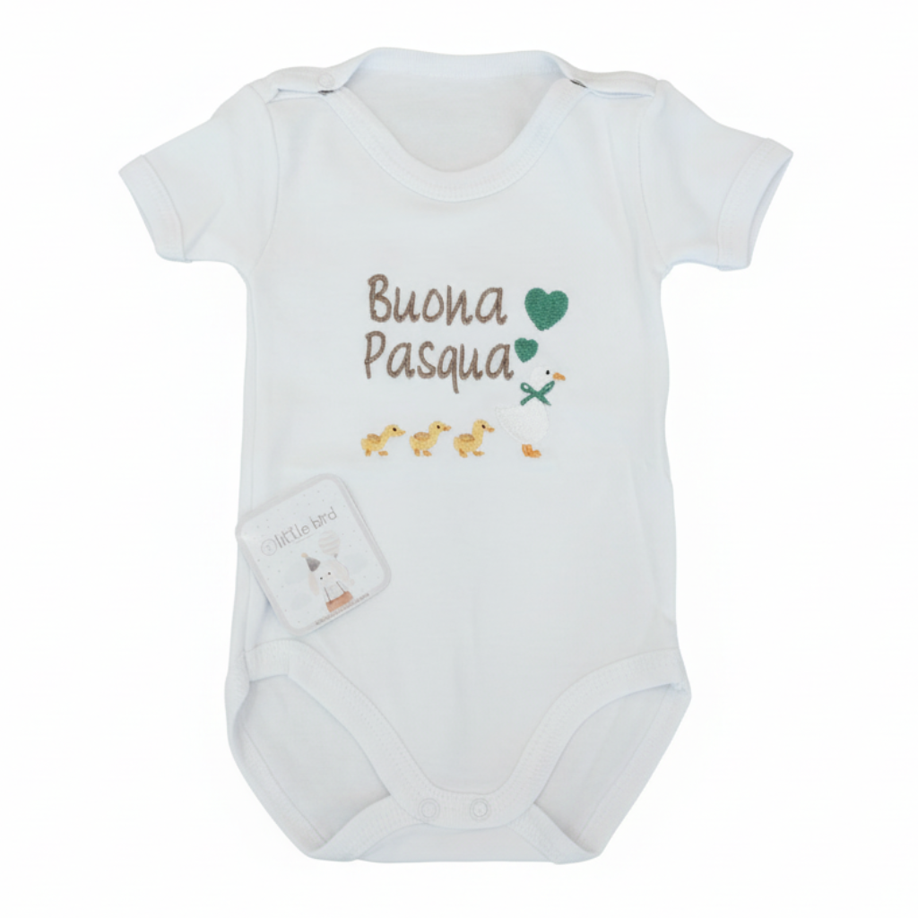 Buona Pasqua Onesie Verde