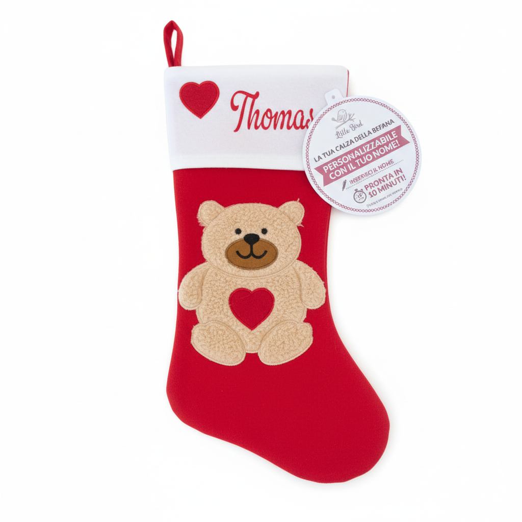 Calza della Befana personalizzata