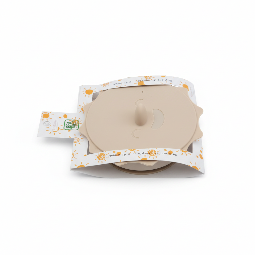 Ciotola beige con packaging