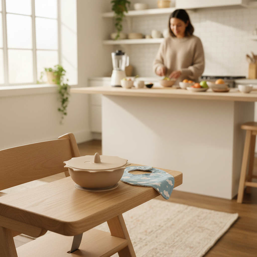 Ciotola beige in cucina