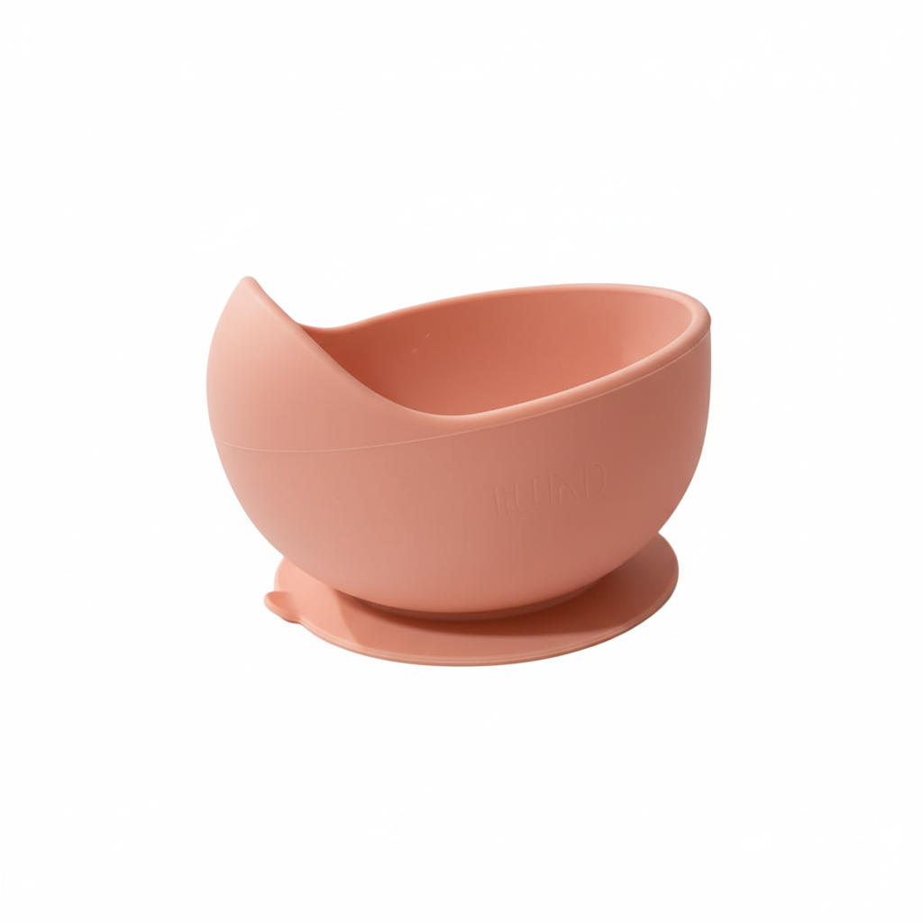 Ciotola peach sfondo bianco angolo reference