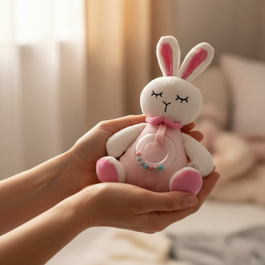 Coniglietto nelle mani